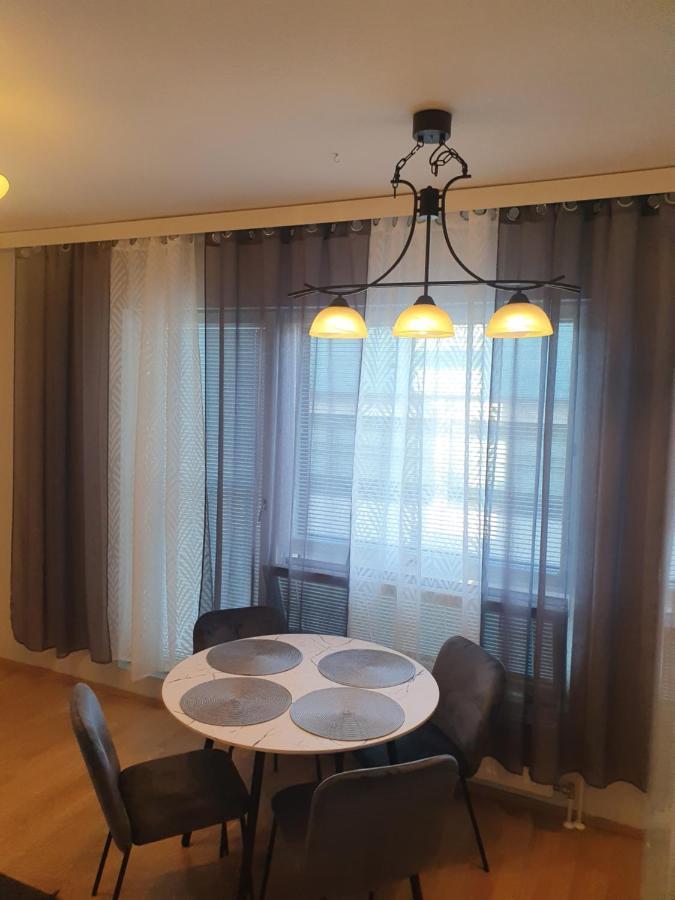 Moderni, Viihtyisae Pikkukaksio Saunalla Pori Exterior foto